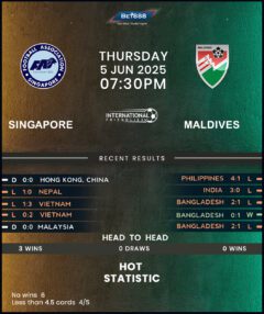Singapore vs Maldives